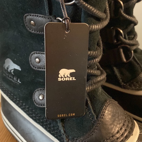 Sorel Women's Joan of Arctic - Black/Quarry - Picture 6 of 8